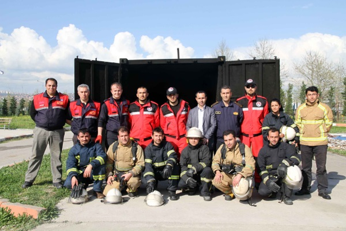 Düzce İtfaiyesi\'ne Nefes Kesen Eğitim
