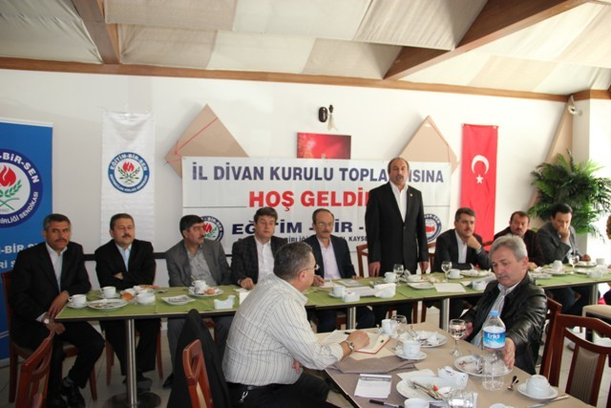 Eğitim-Bir-Sen Kayseri Şubesi Mart Ayı Divan Toplantısı Yapıldı