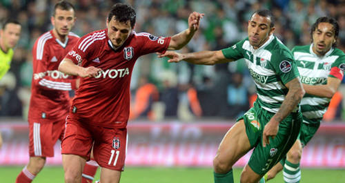 Futbol: Spor Toto Süper Lig -Bursaspor-Beşiktaş