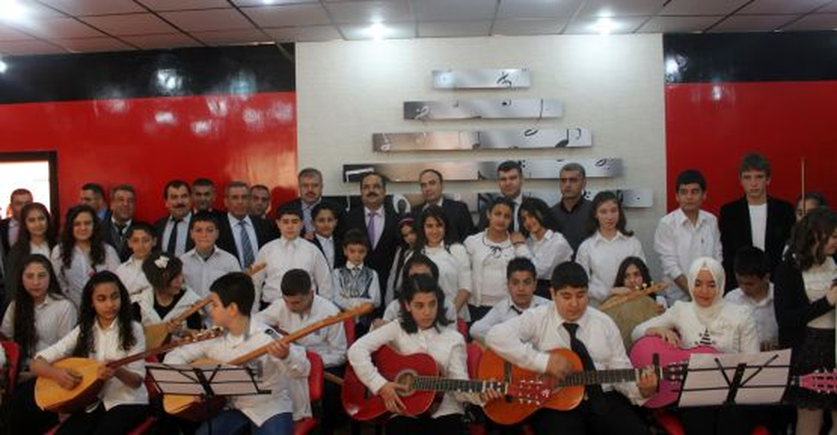 Mazıdağı\'da Müzik Kursu Açıldı