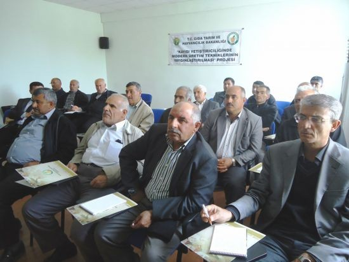 Modern Kayısı Yetiştiriciliği Eğitimi Başladı