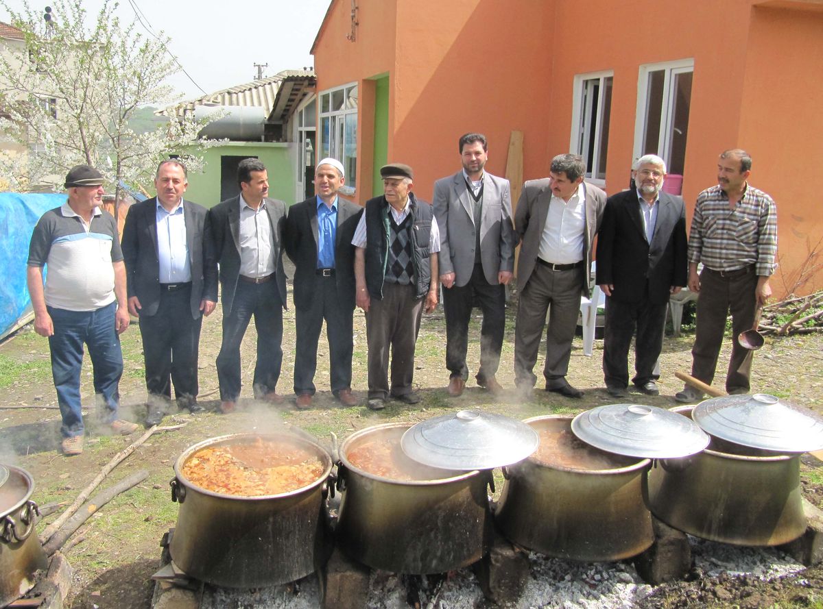 Örencik\'te Afat Kurbanı Töreni