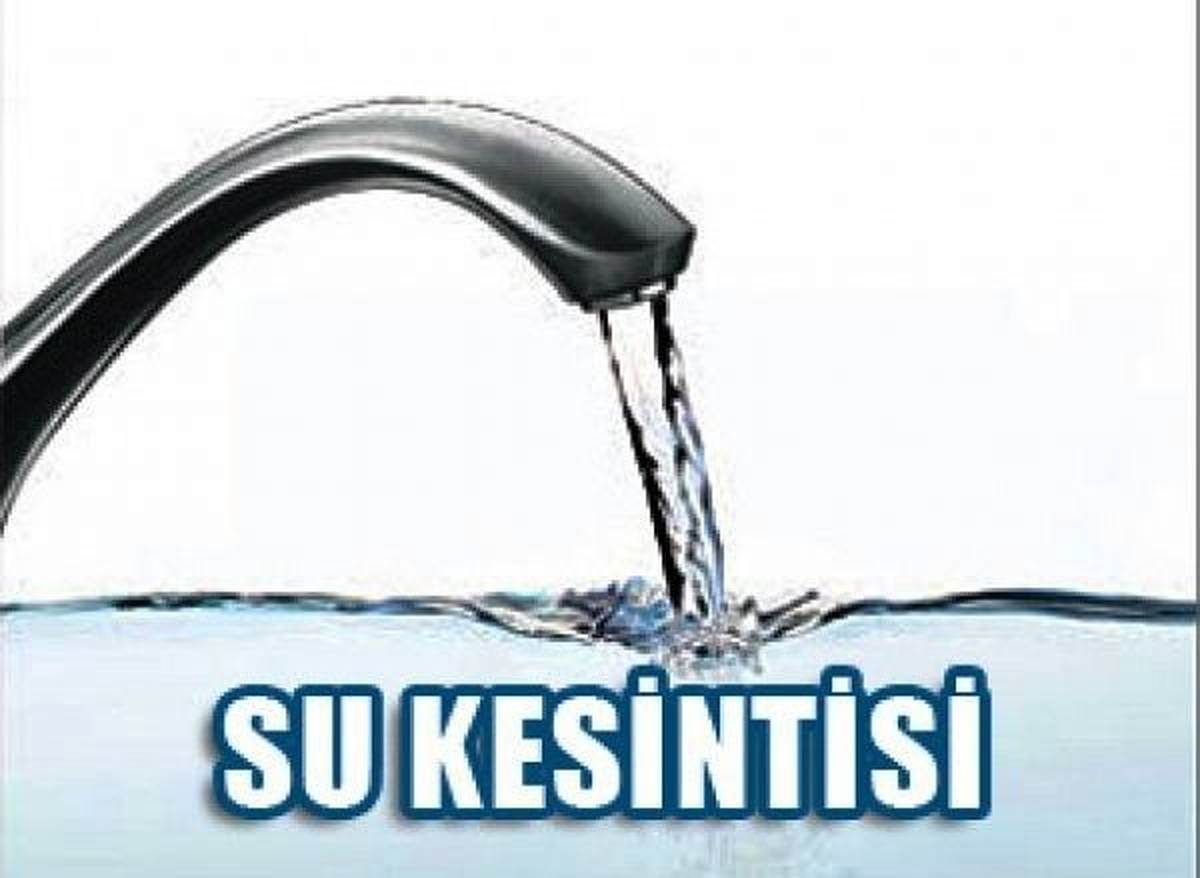Osmangazi ve Yıldırım\'da Su Kesintisi