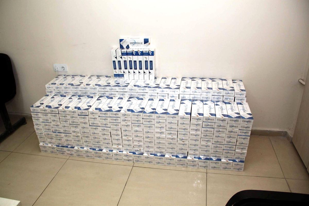 Pınarbaşı\'da Esrar ve Sigara Operasyonu