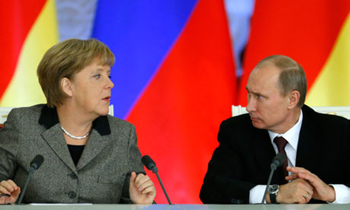 Rus Lider Putin\'in Almanya Ziyareti