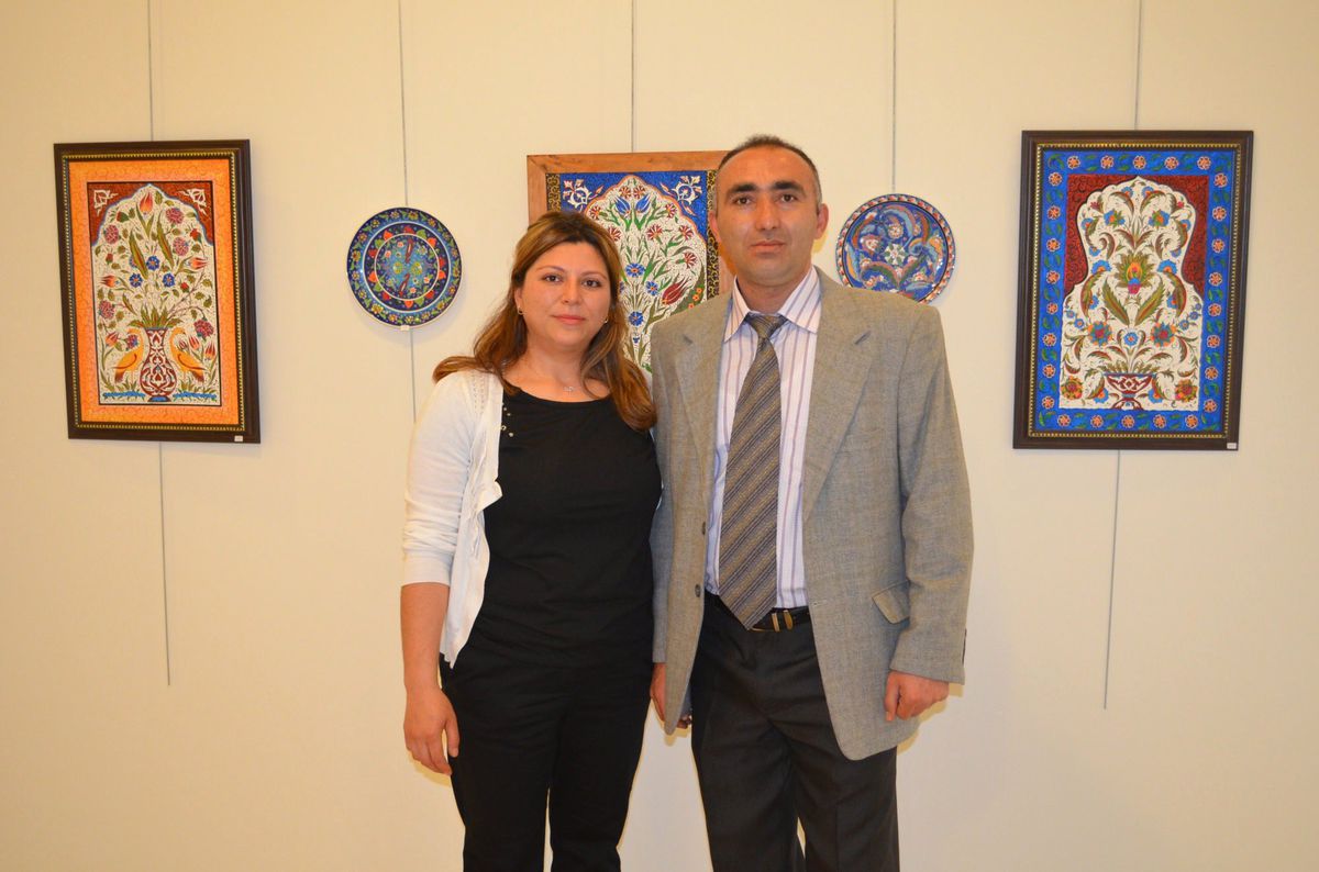 Söke'de Çini ve Ebru Sergisi