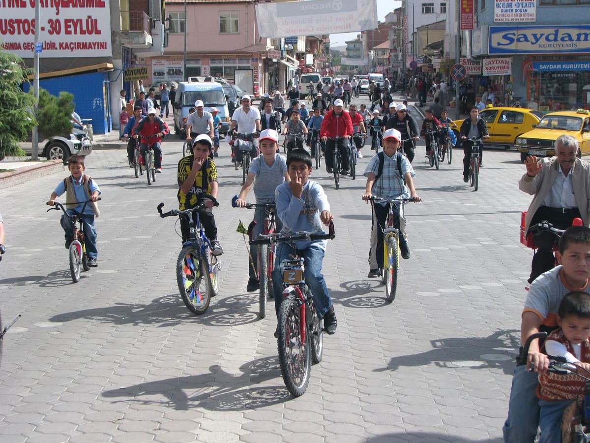 Sorgun\'da Bisiklet Turları Düzenlendi