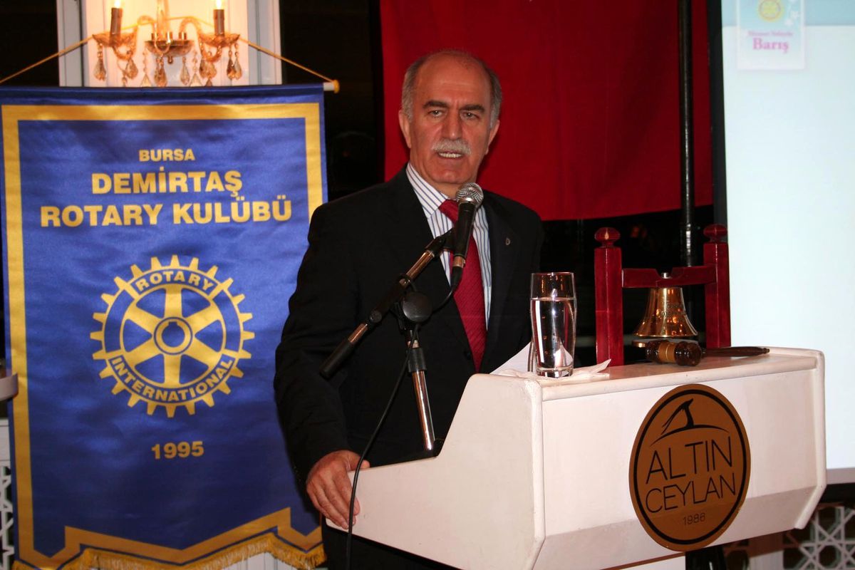 Vali Harput Rotaryenlere Bursa\'daki Turizm Çalışmalarını Anlattı