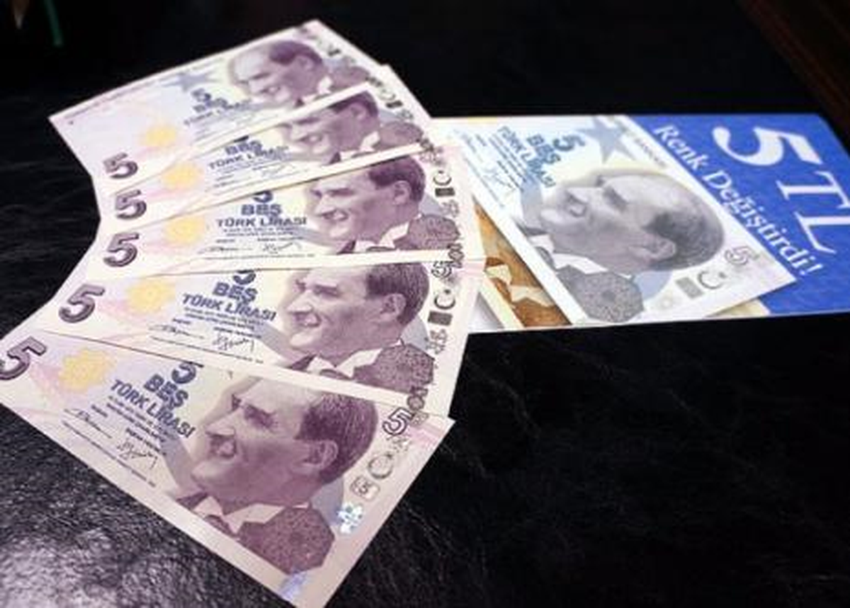 Yeni 5 Liralar Piyasada