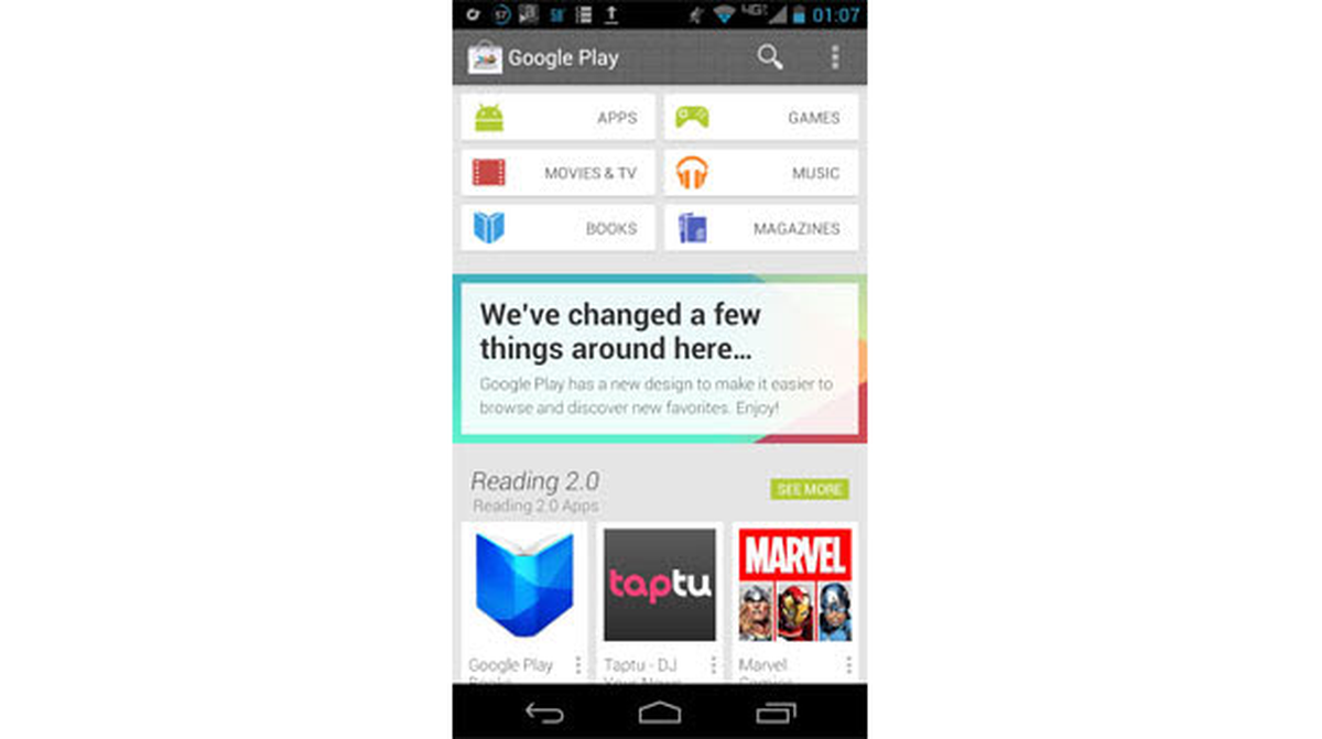 Yeni Google Play yine sızdı!