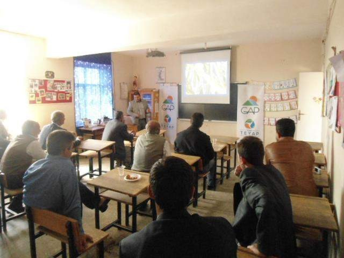 Adıyaman\'da Çiftçilere Eğitim Verildi