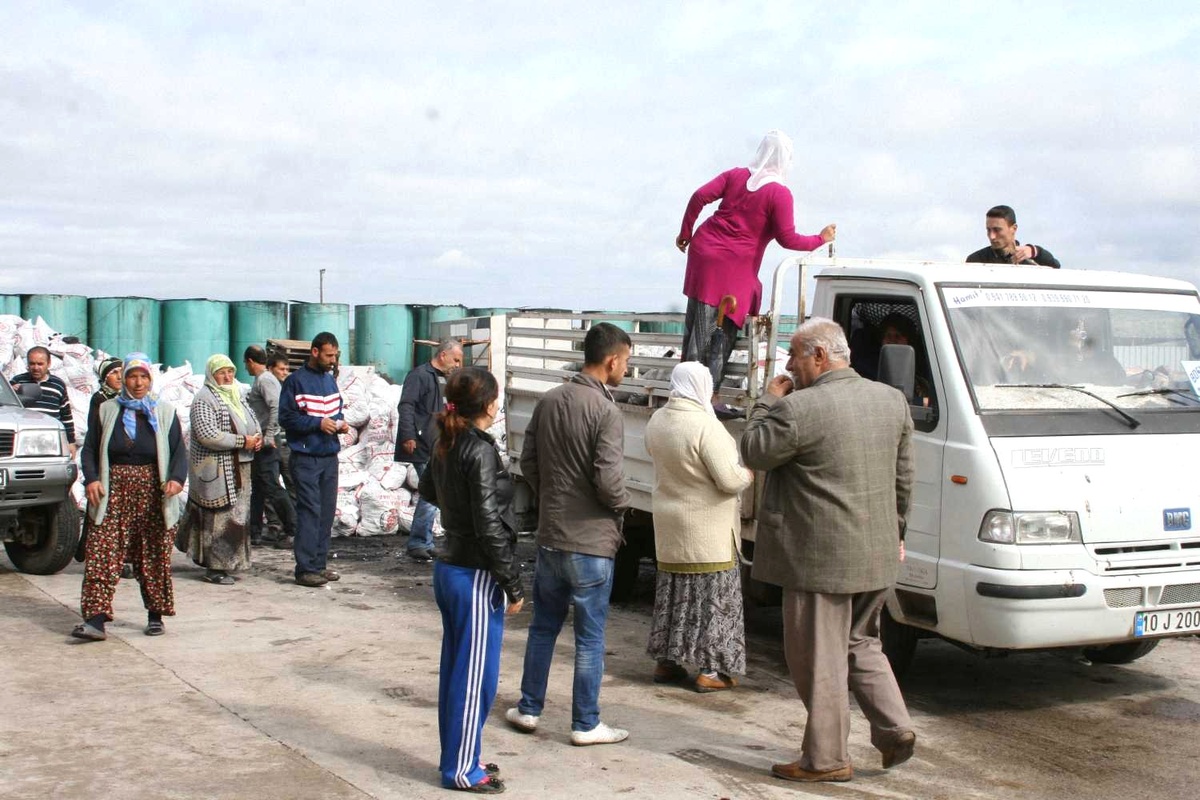 Altınova\'da Dar Gelirli Aileleri Kaymakamlık Sevindirdi