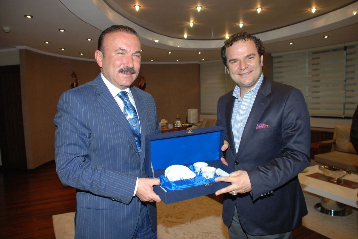 Anadolu Ajansı, Doğan\'ı Ziyaret Etti