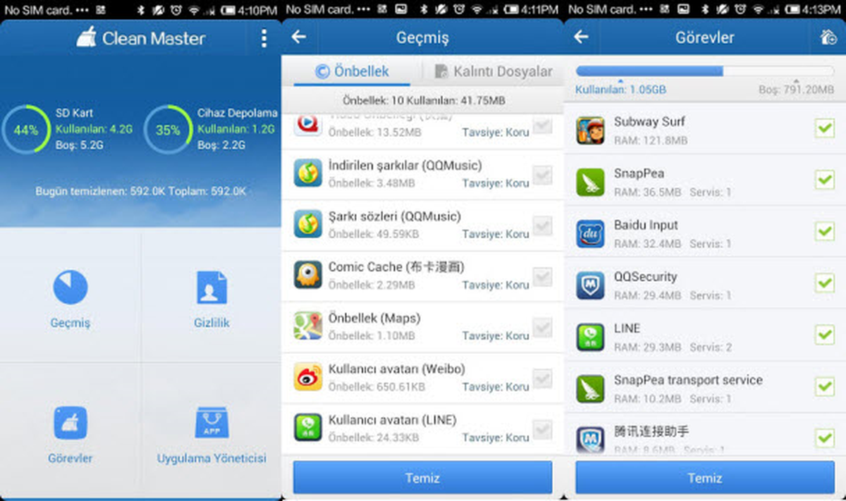 Android\'inizde temizlik vakti
