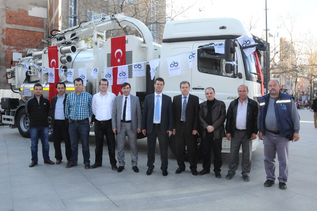 Çorlu Belediyesi Kombine Kanal Temizleme Aracı Satın Aldı