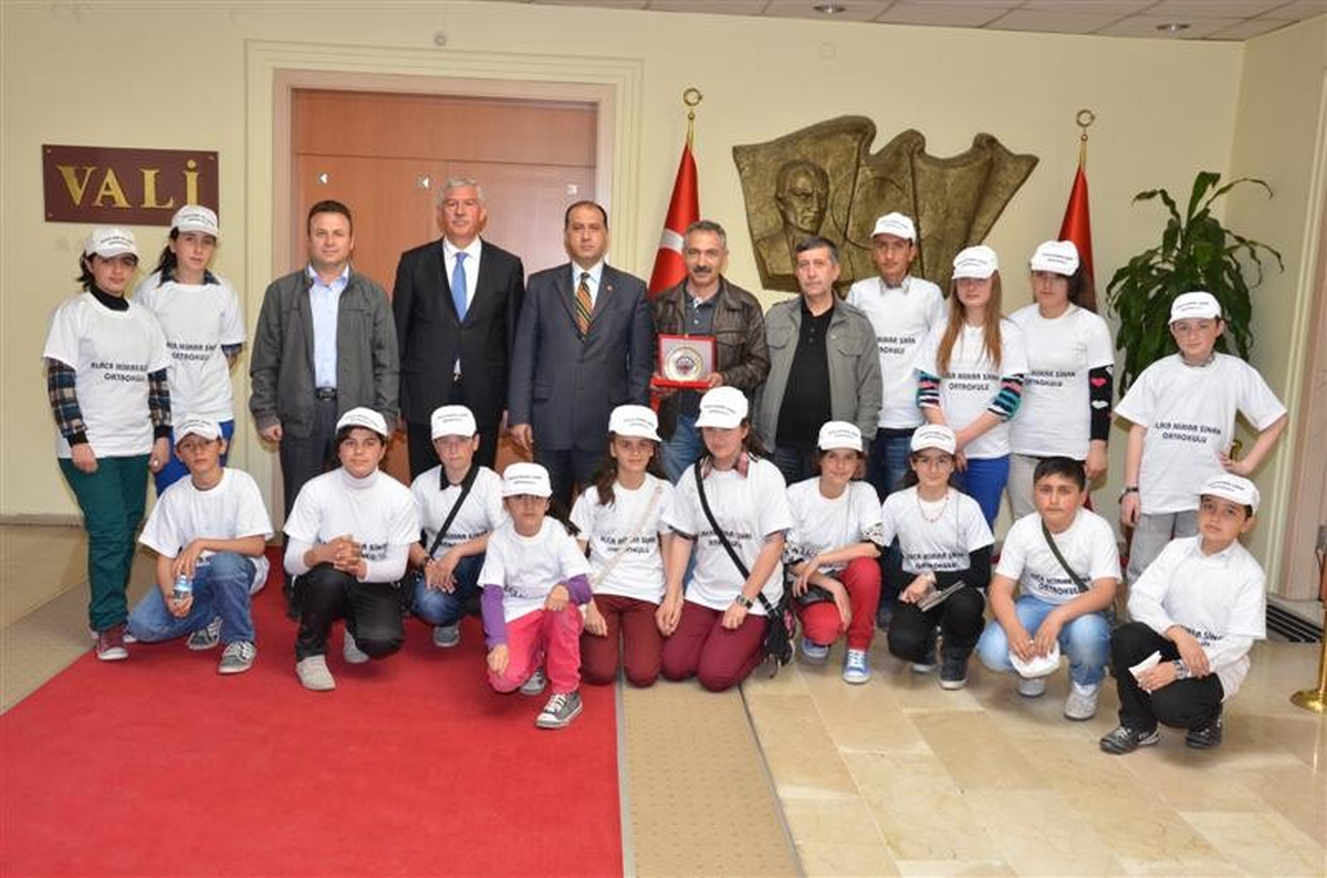 Çorum Mimarsinan Ortaokulu Heyeti Kayseri\'de