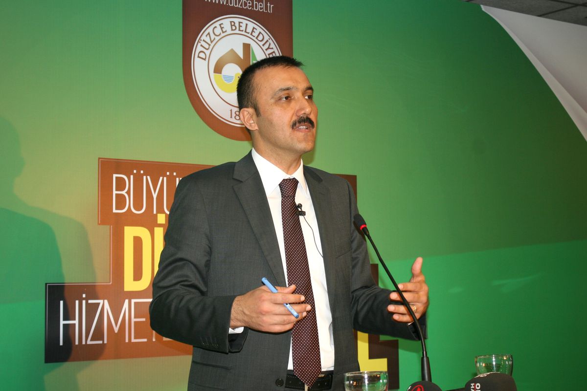 Düzce Belediye Başkanı Bayram Tahran\'da