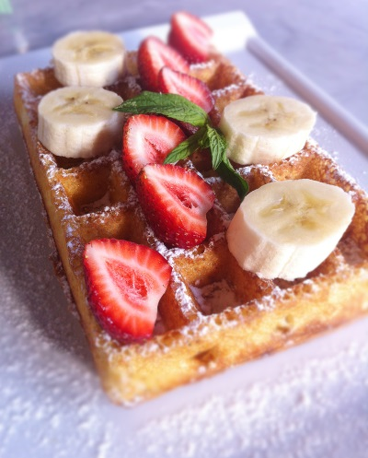 En Lezzetli Belçika Waffle\'ı Kitchenette\'te Yenir