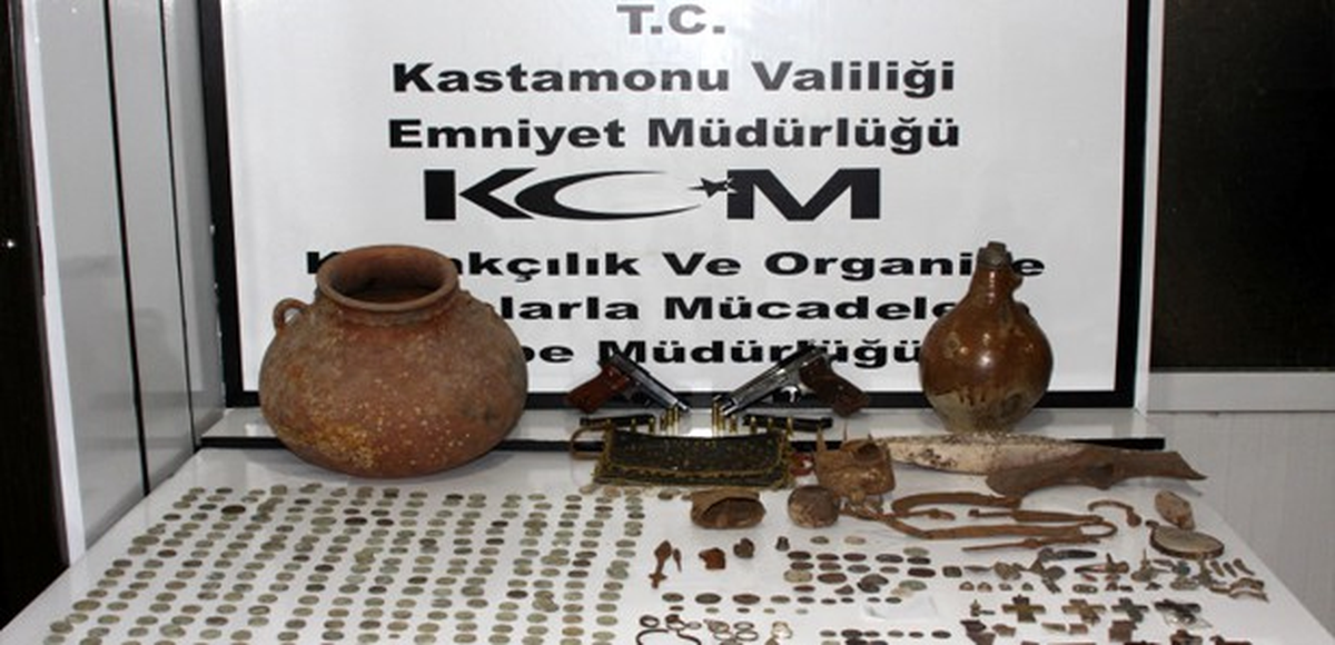 Kastamonu\'da Tarihi Eser Operasyonu