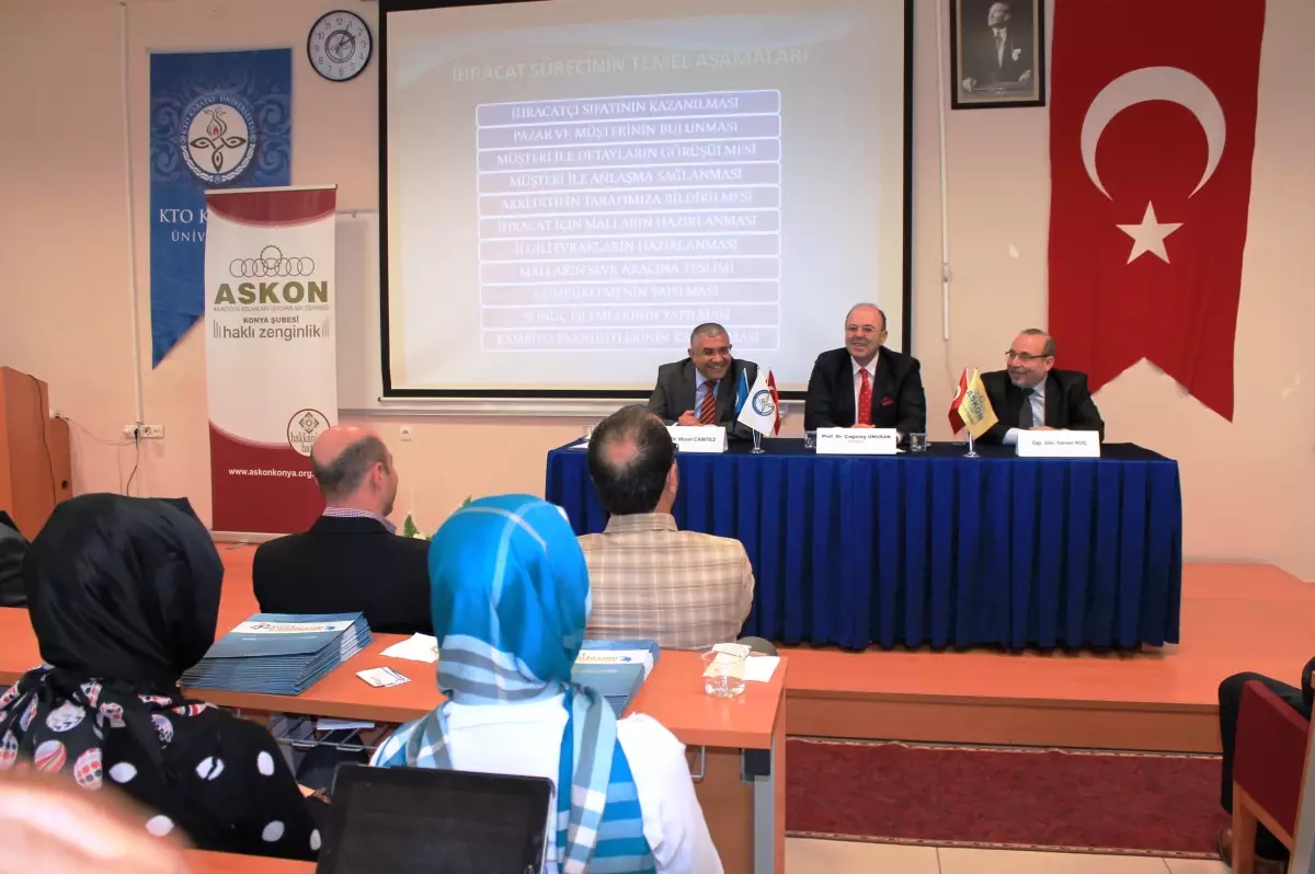 Kto Karatay Üniversitesi'nde Panel