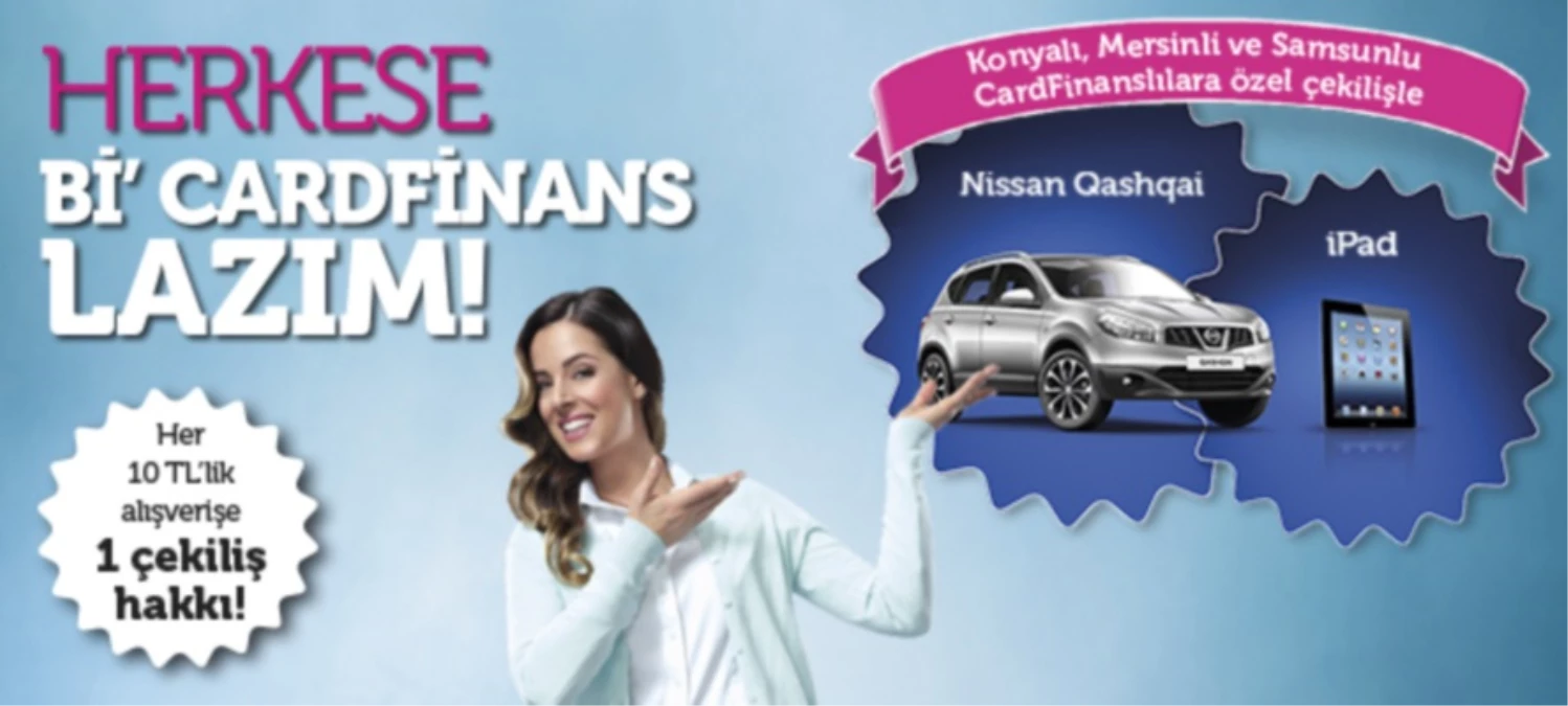Nissan Qashqai ve iPad Kazanma Fırsatı