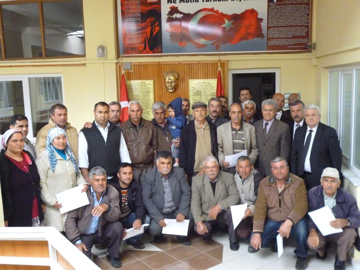 Ortaca\'da Arıcılık Kursunu Bitirenlere Sertifika