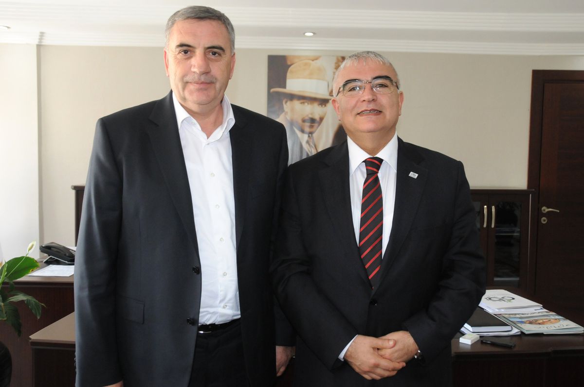 Sakarya Büyükşehir Belediye Başkanı Zeki Toçoğlu\'ndan Başkan Baysan\'a Ziyaret