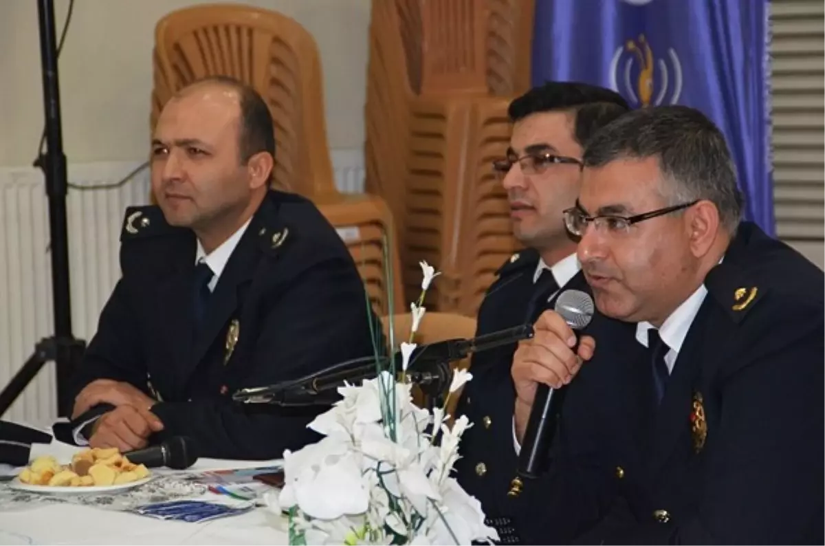 Tosya Emniyet Müdürlüğü Polis Haftasında Huzur Toplantısı Düzenledi