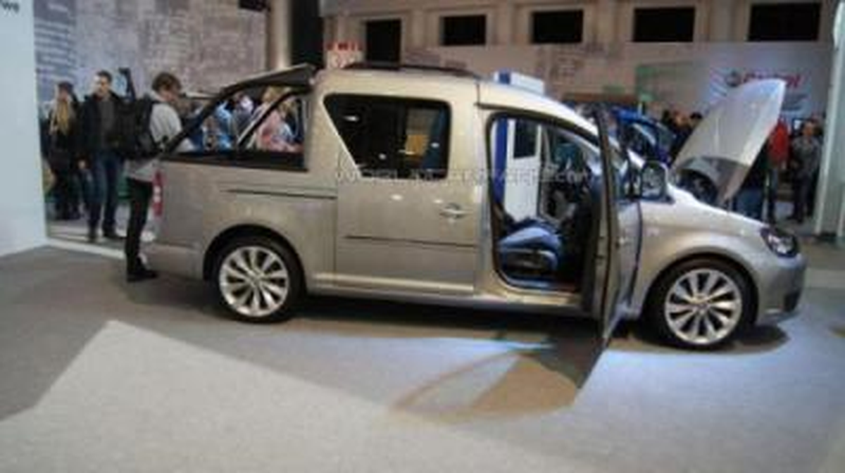 Volkswagen Caddy Pick Up Concept Tanıtıldı