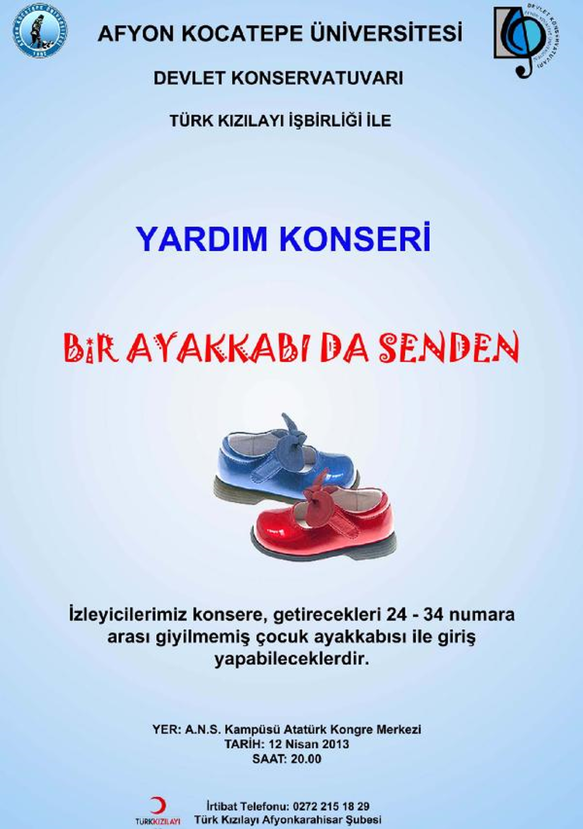 Bu Konserde Bilet Değil, Ayakkabı Geçiyor