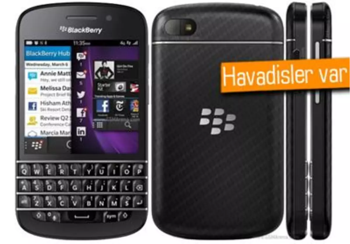 Blackberry Q10\'un Çıkış Tarihi ve Blackberry 10.1 Güncellemesi