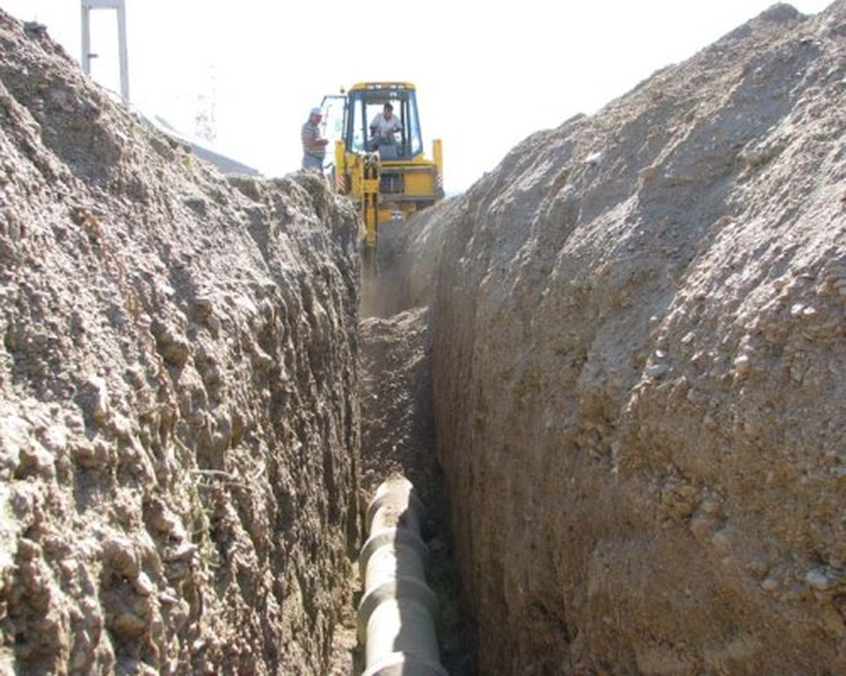 Foça'da Altyapı Çalışmaları