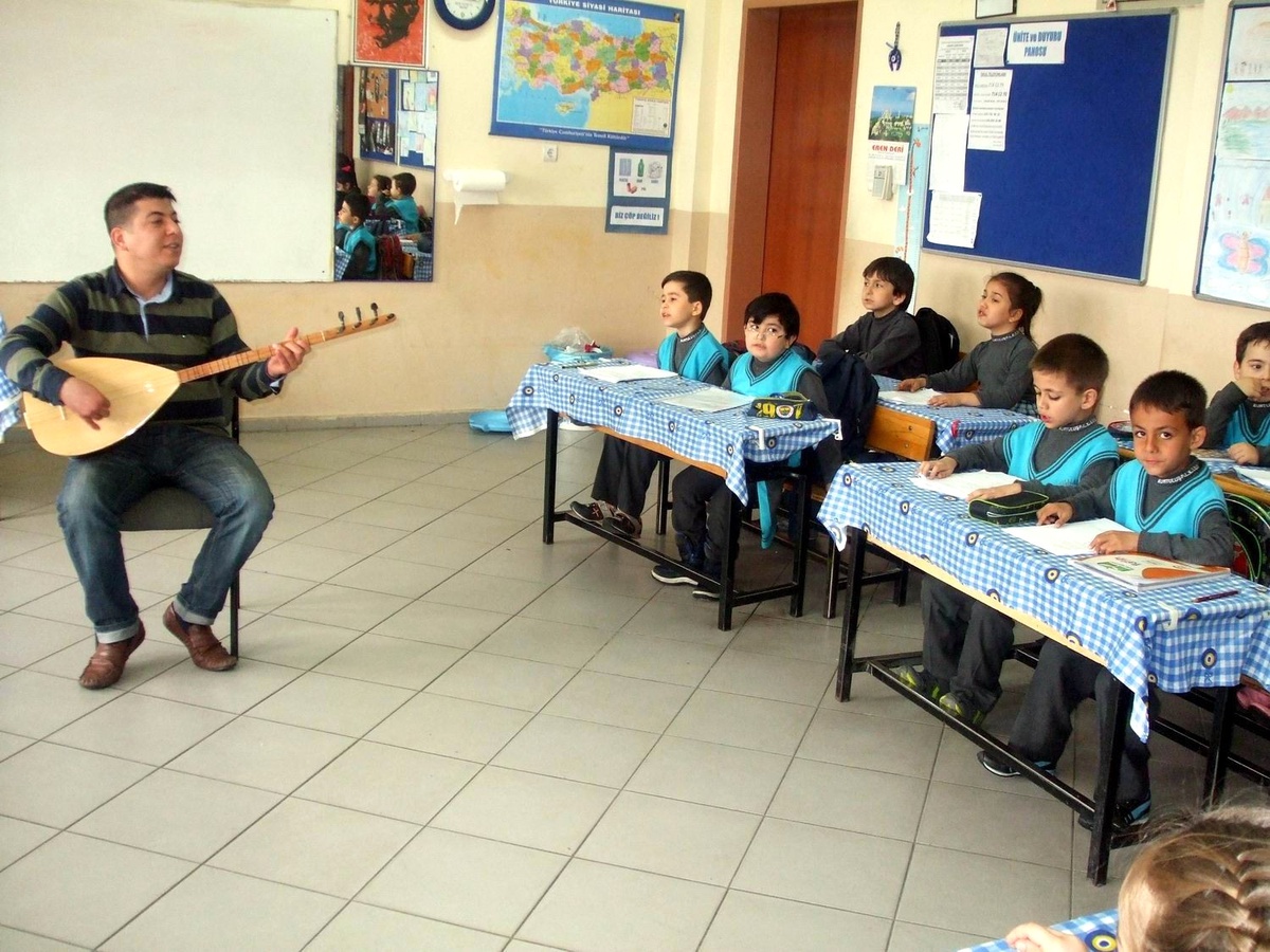 İlkokulda Sosyal Etkinlik Kursları Açıldı