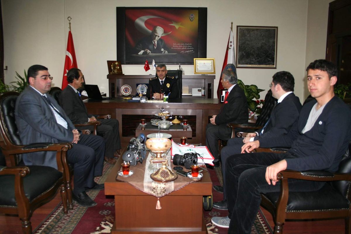 KKDGC\'den Kars Emniyet Müdürüne Anlamlı Ziyaret