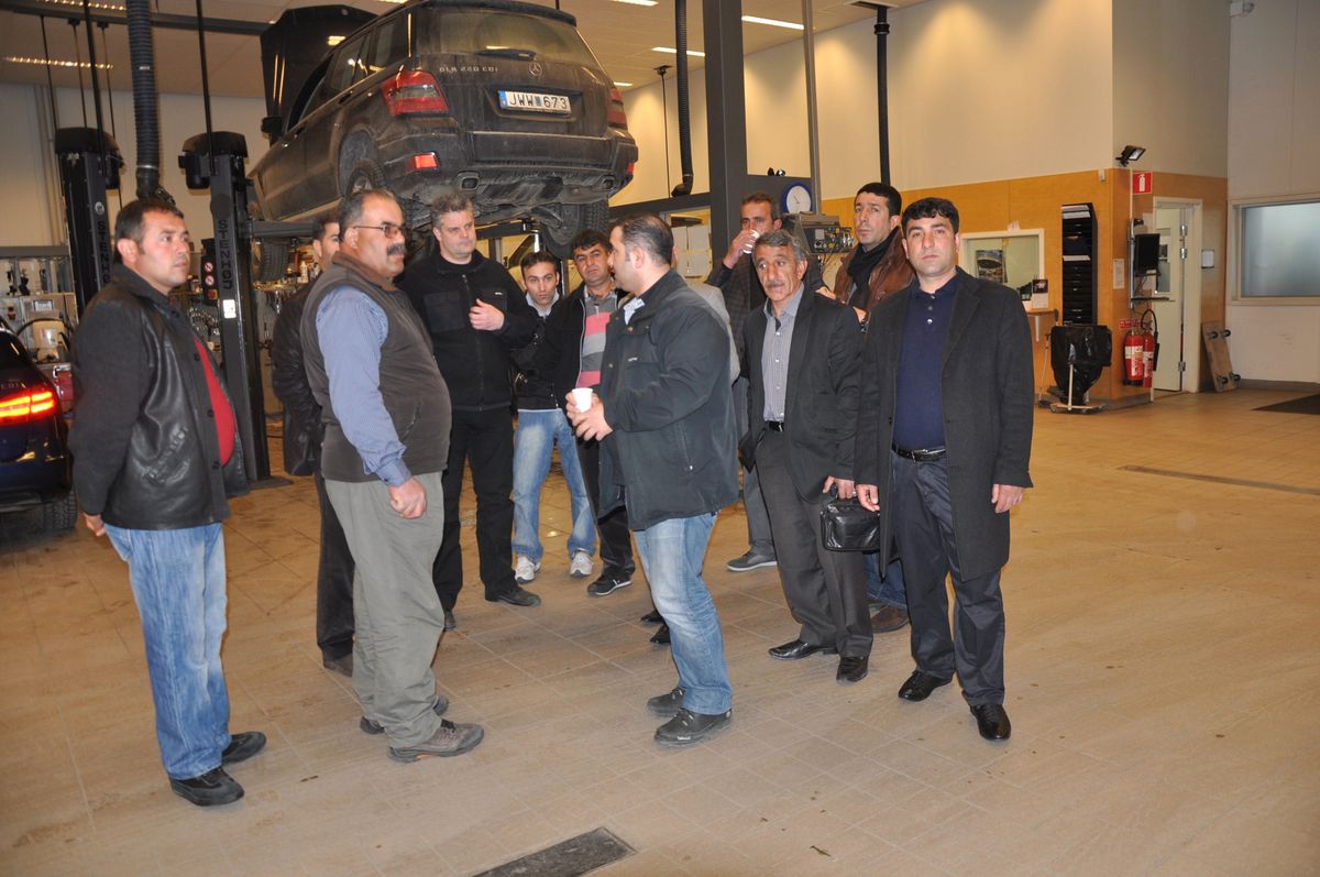 Patnoslu Motor Ustaları İsveç\'ten Döndü