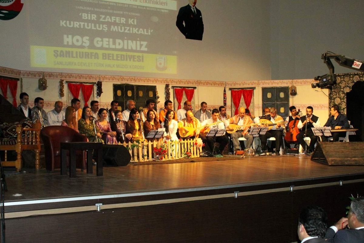Urfa Kurtuluş Müzikali Büyüledi
