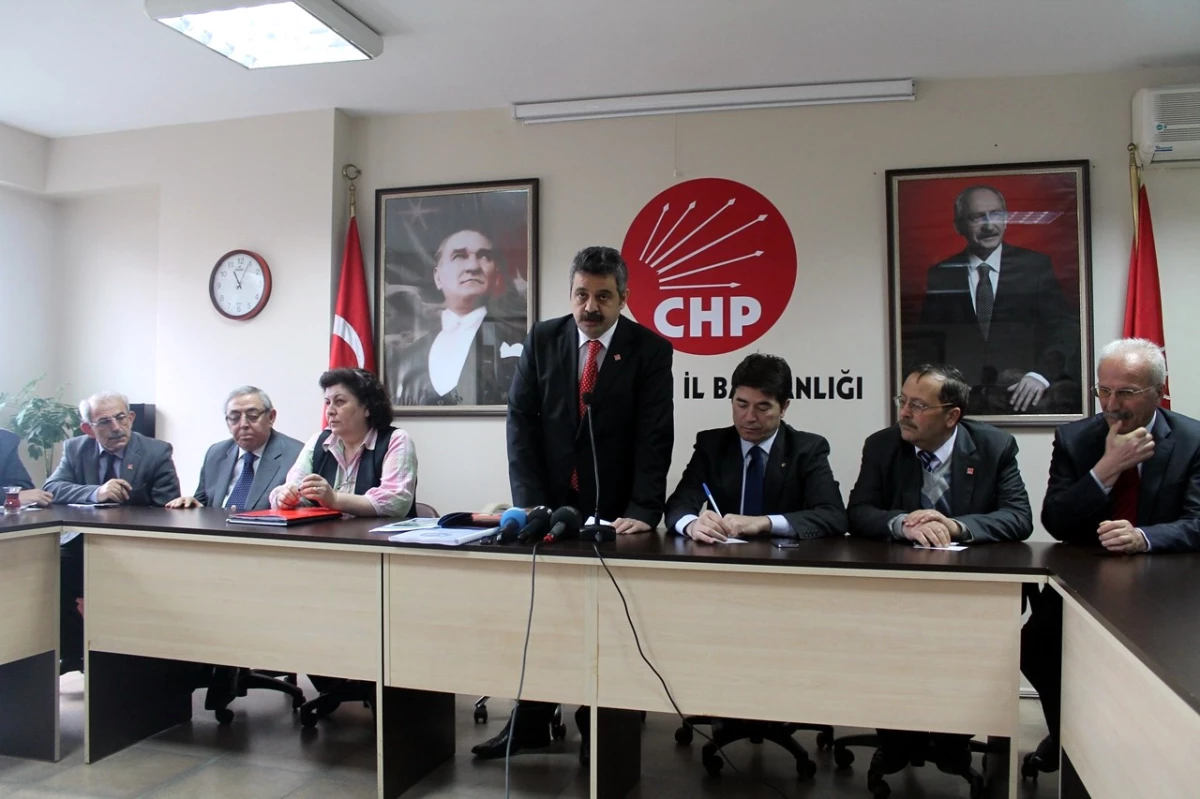 CHP Trabzon İl Başkanı Karan\'dan Basın Toplantısı