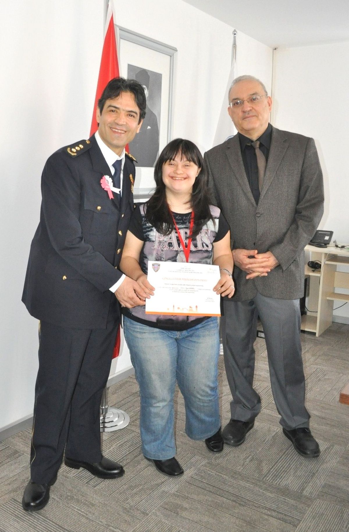 İyilik Polisi Diplomasını Polis Bayramında Aldı