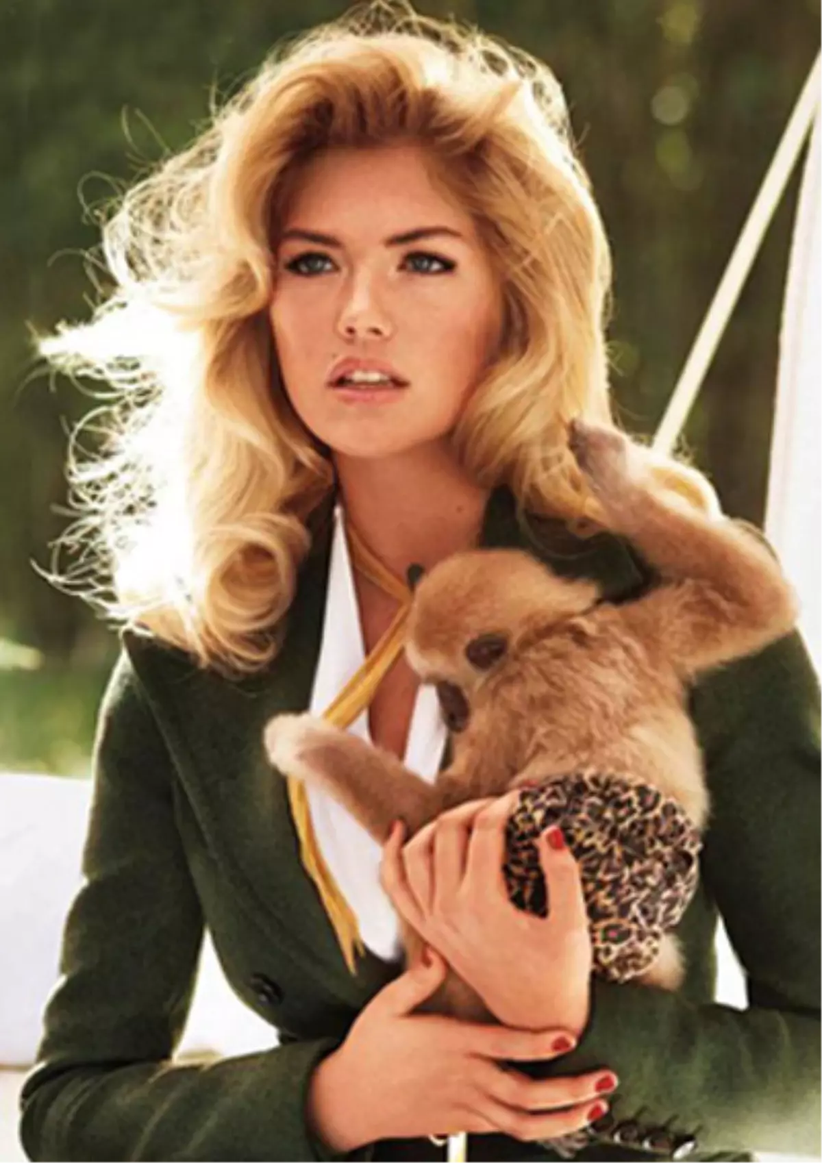 Kate Upton\'ın Pozu Ortalığı Karıştırdı