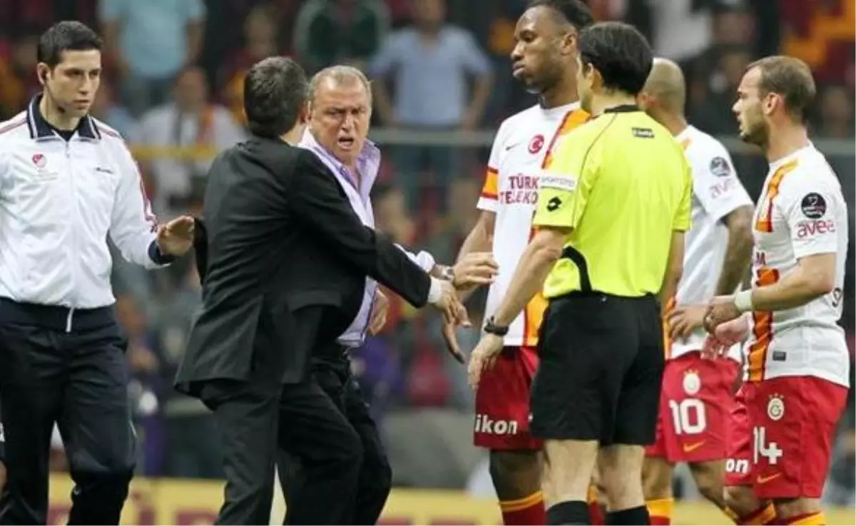 Pfdk, Galatasaray Teknik Direktörü Fatih Terim\'e Mersin İdmanyurdu Maçındaki Davranışlarından...