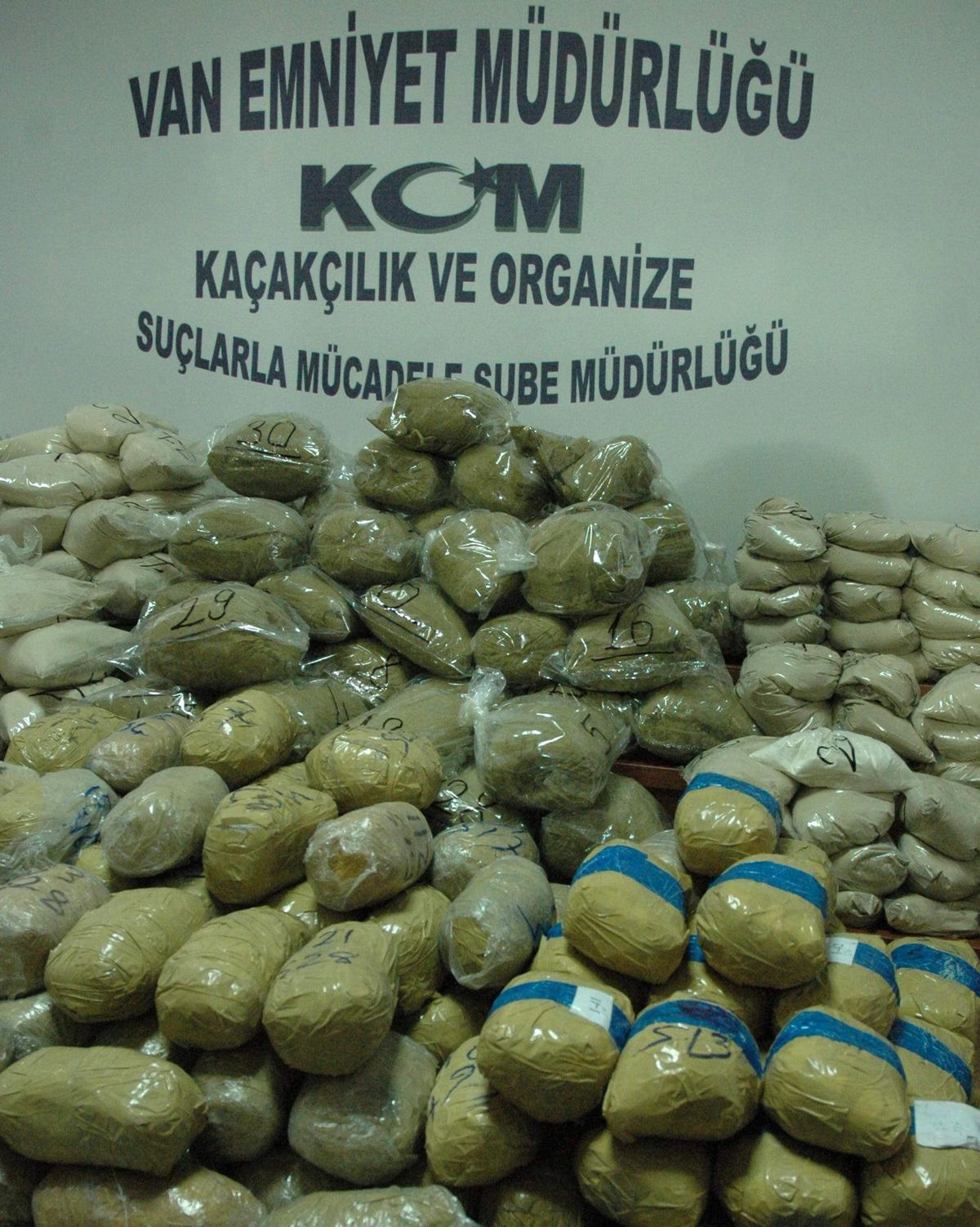 Van\'da 152 Kilo Toz Esrar Ele Geçirildi