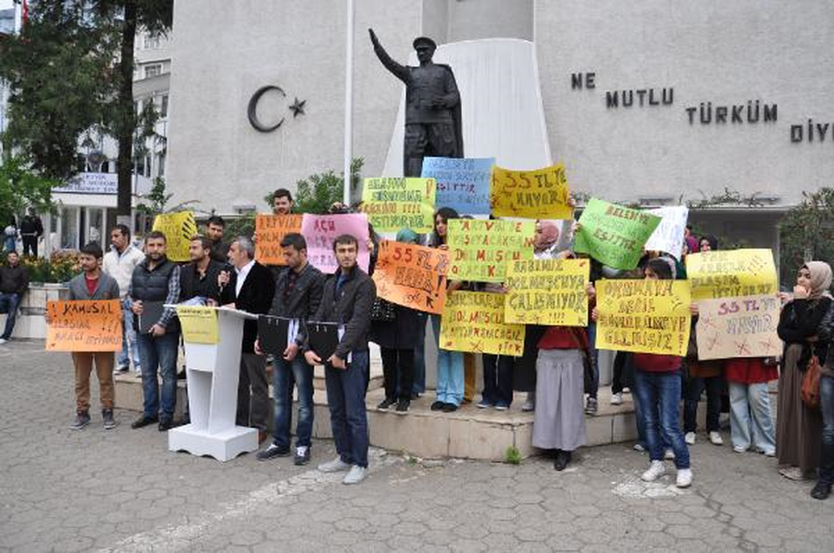 Öğrencilerin Ulaşım İsyanı
