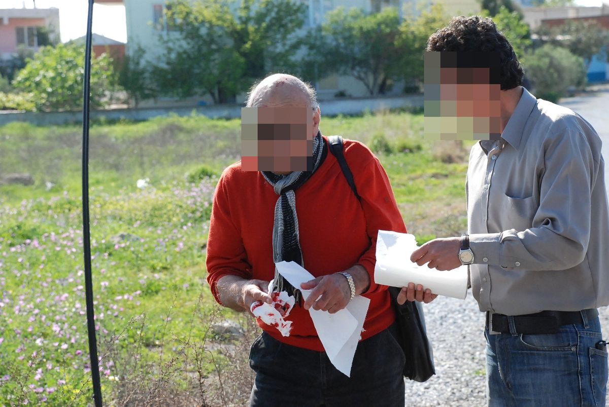 Direkleri Kıra Kıra Takla Attı