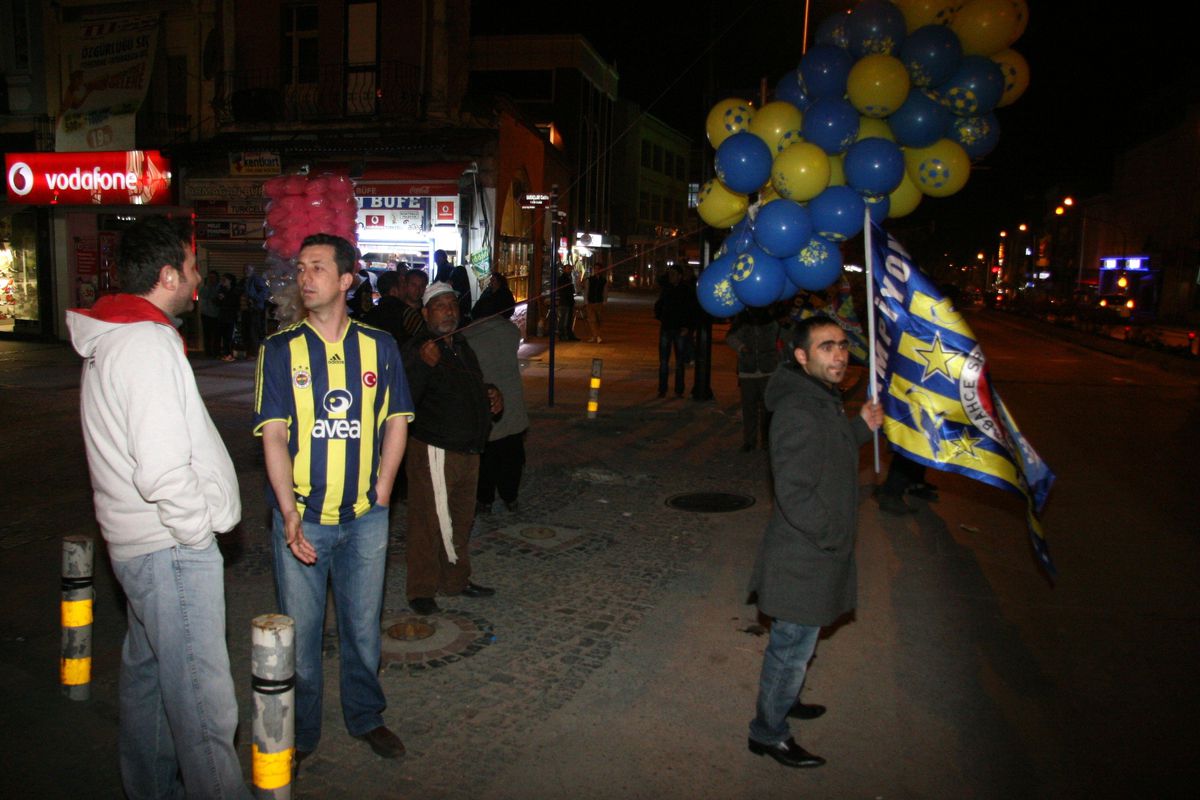 Edirne\'de Fenerbahçe Coşkusu