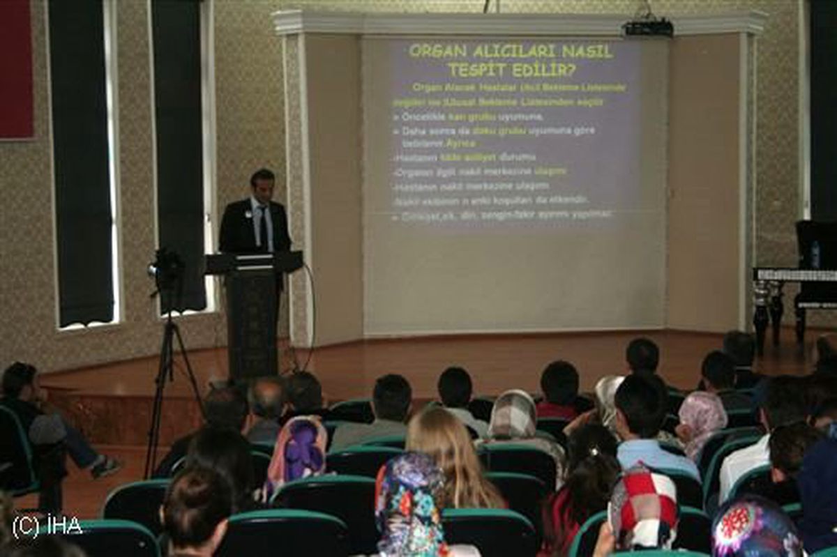 Erzincan\'da Organ Bağışı Paneli