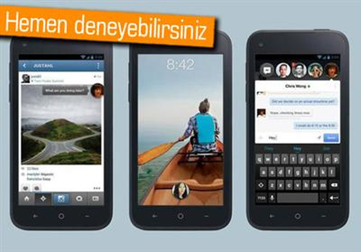 Facebook Home Yayınlandı, Hemen İndirin