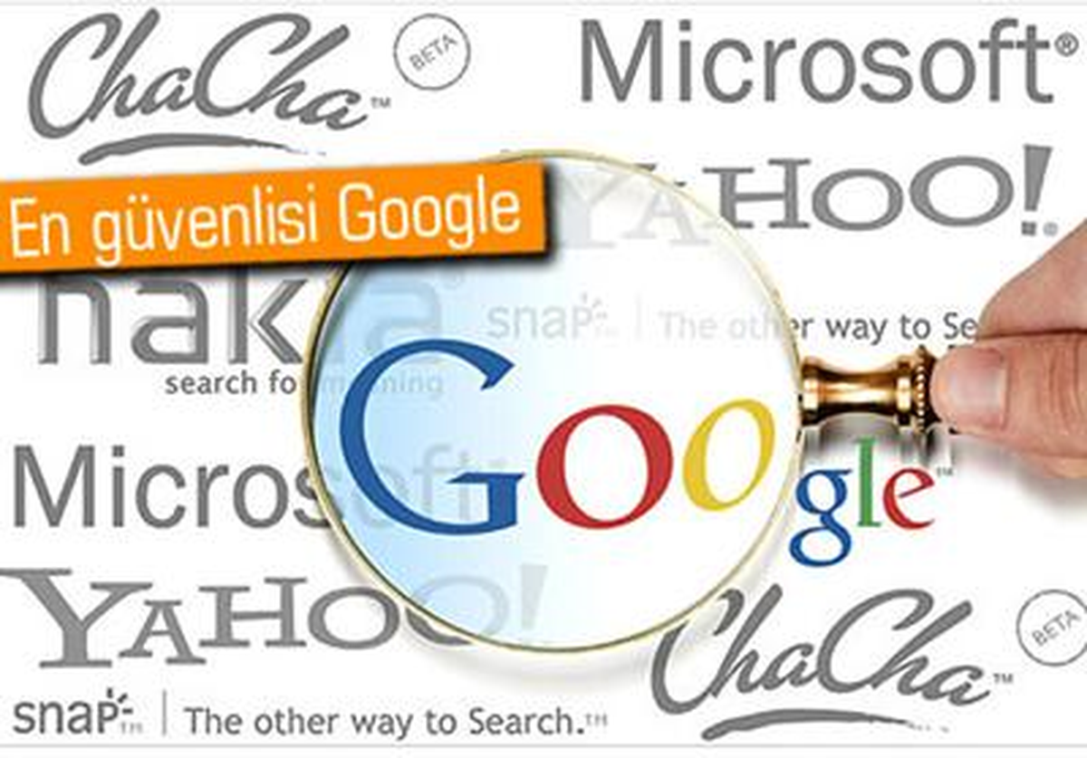 Google, Bing\'den 5 Kat, Yandex\'den İse 10 Kat Daha Güvenli