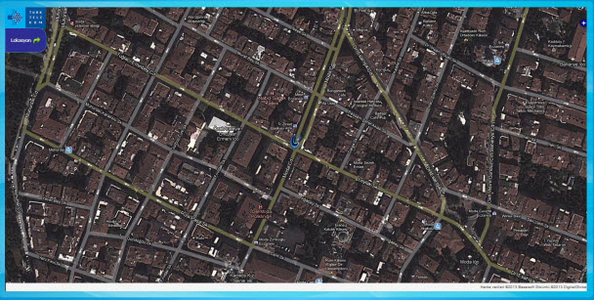 İşte fiber haritamız!