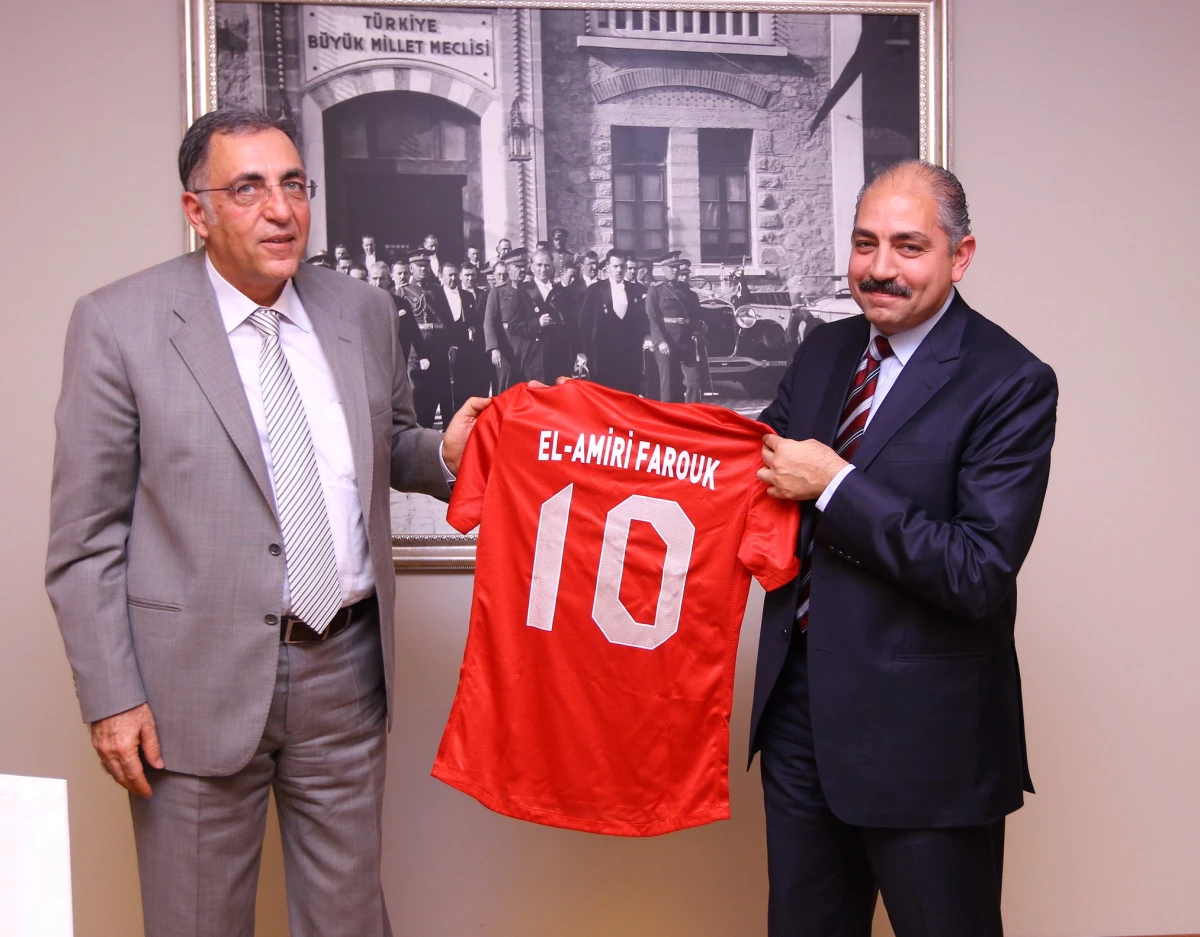 Mısır Spor Bakanı Farouk, Tff\'yi Ziyaret Etti