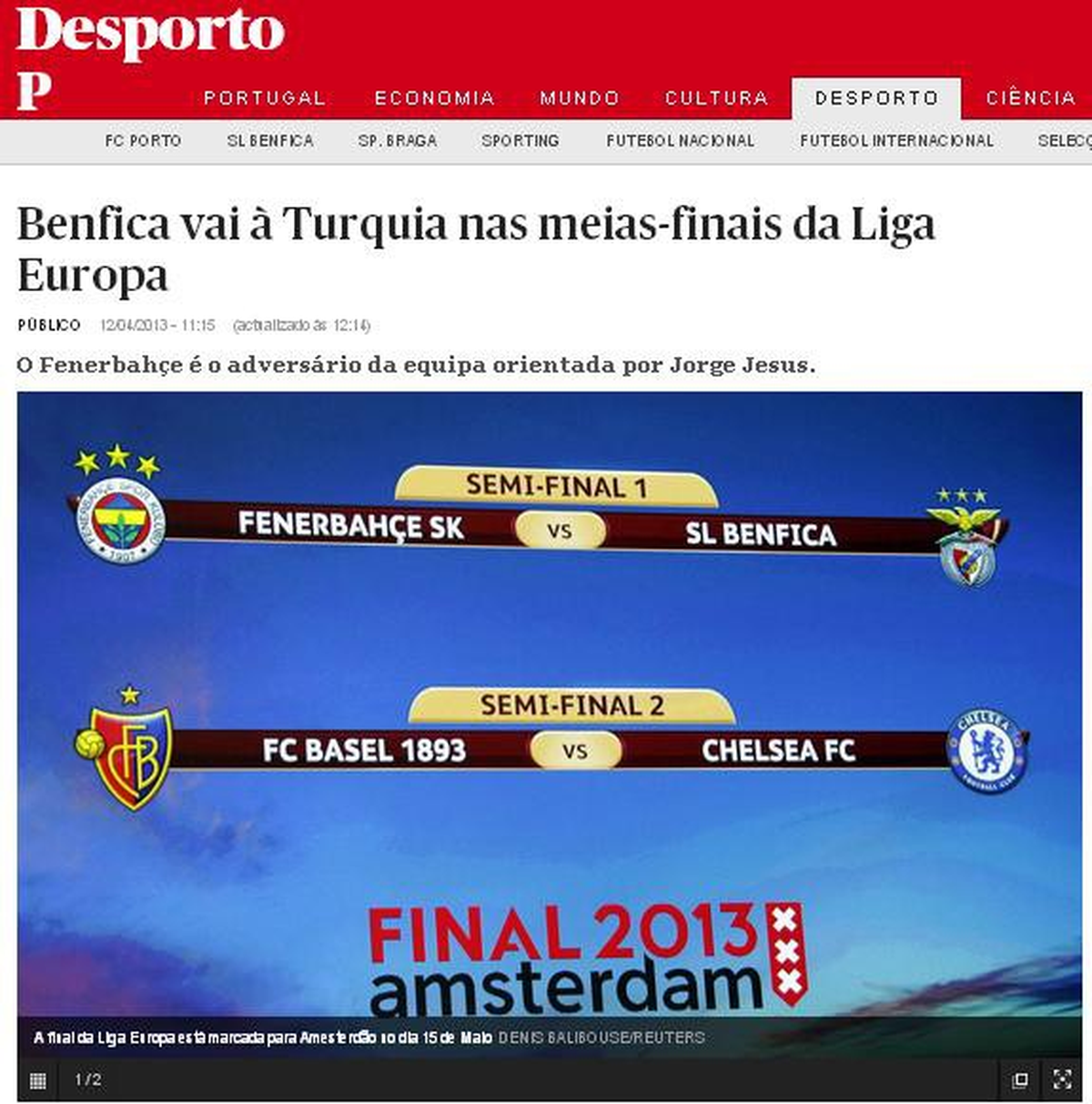 Portekiz Basını Fenerbahçe\'yi Konuşuyor